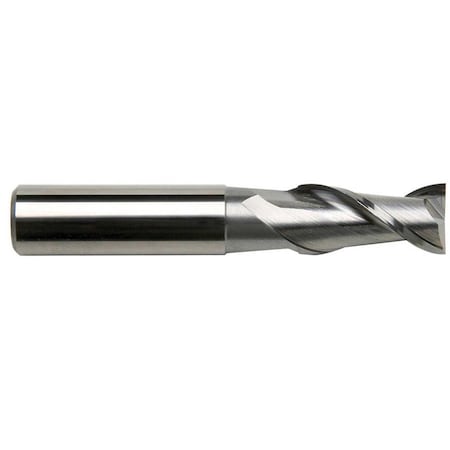 3/8 Diameter X 3/8 Shank 2-Flute Aluminum Green Series Carbide End Mills